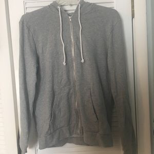 Grey Hooded Sweater